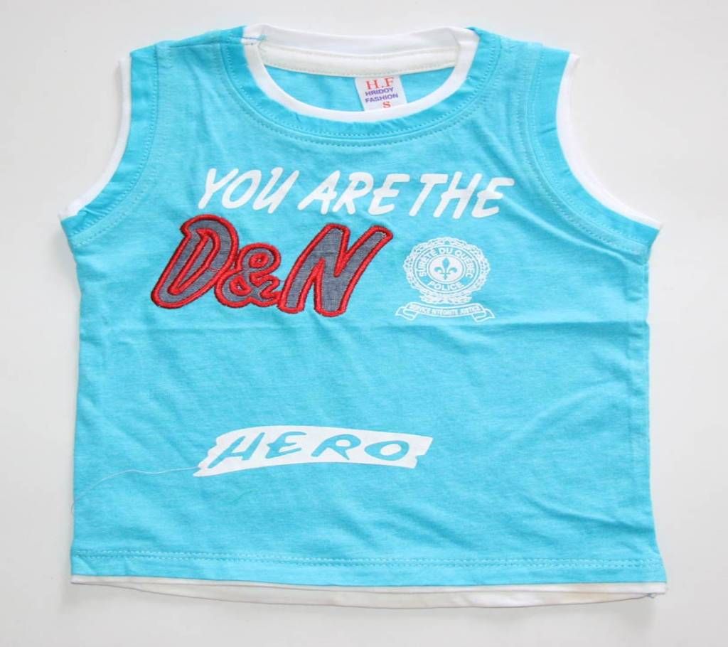 Sky blue Soft Boys Baby Tshirt