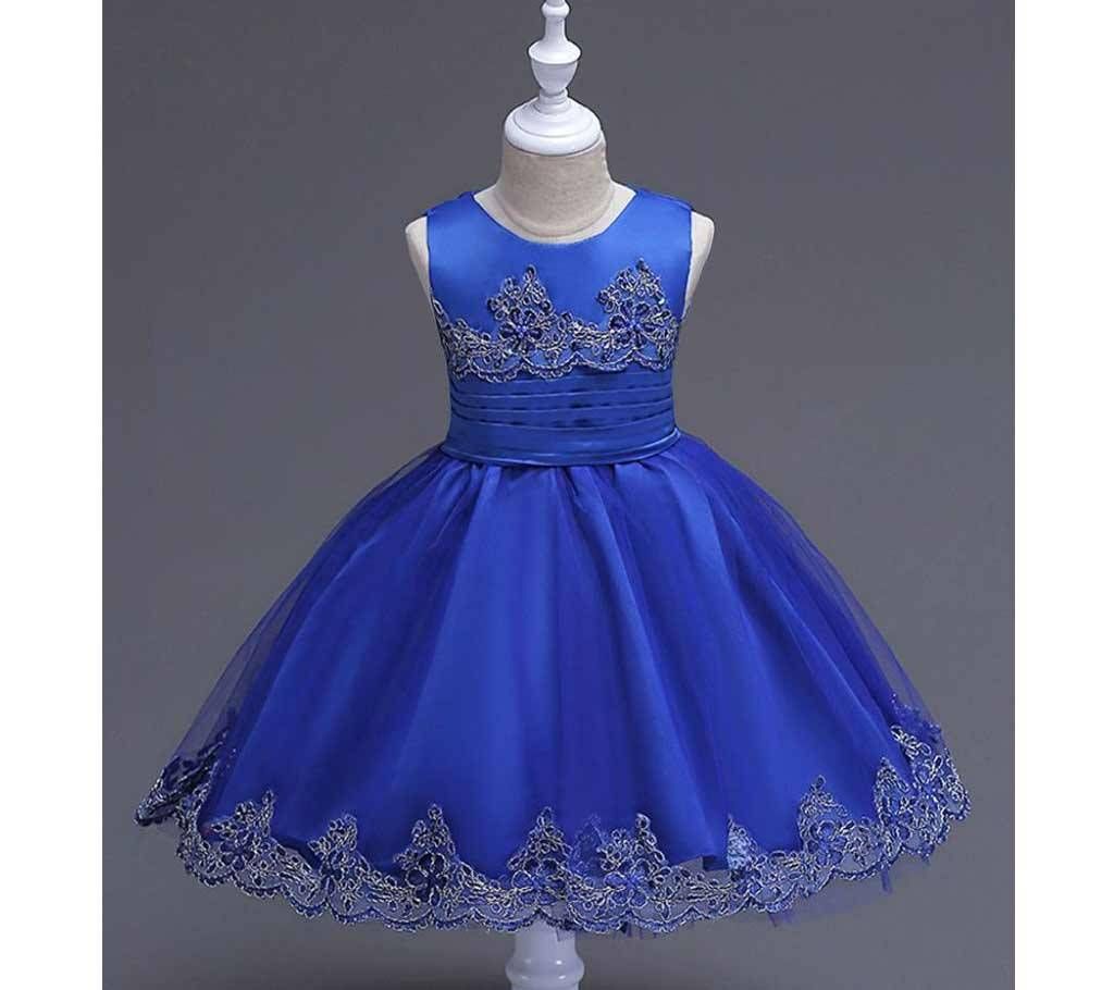 Party Dress- Blue  285-B-T93I 4734 1A00-AKD1726-T93I 4734 1A00