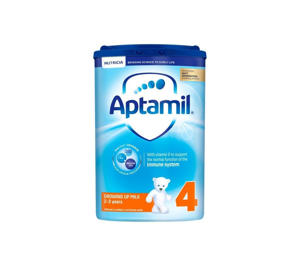 Aptamil (4) Growing Up Milk from 2-3 years (900gm, UK)