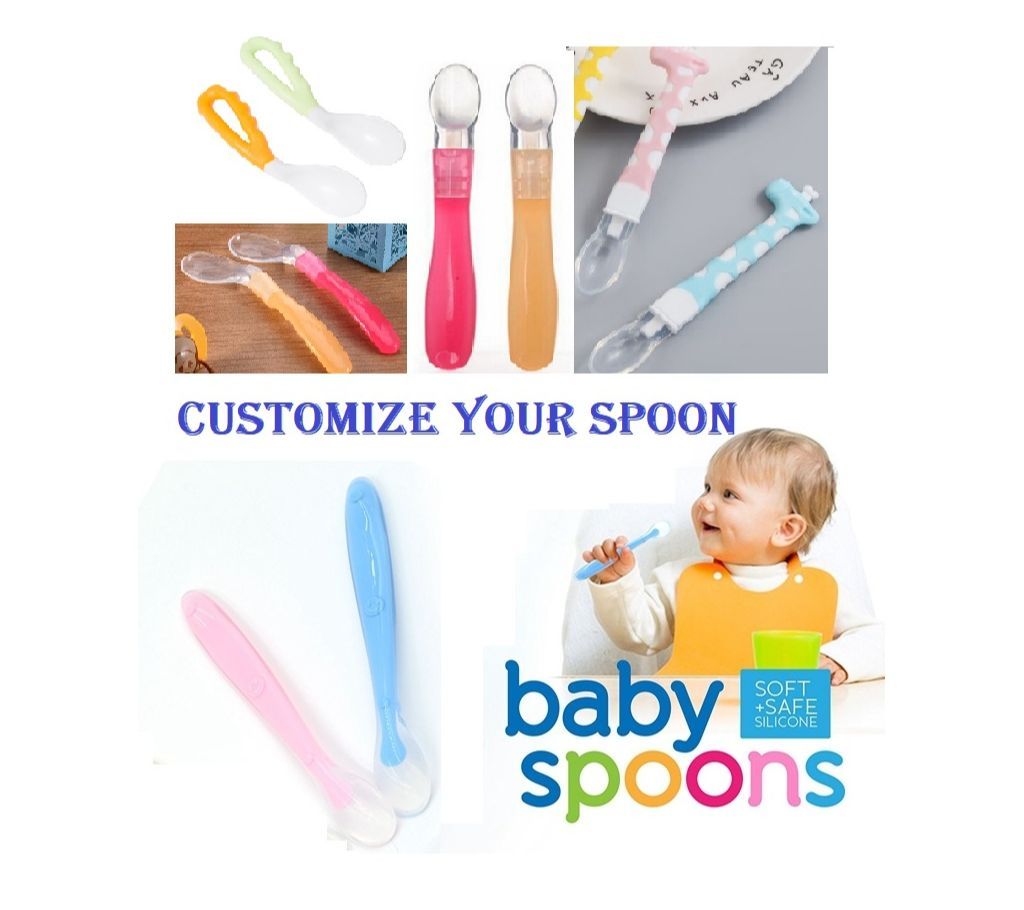 2 Pcs Baby Spoon