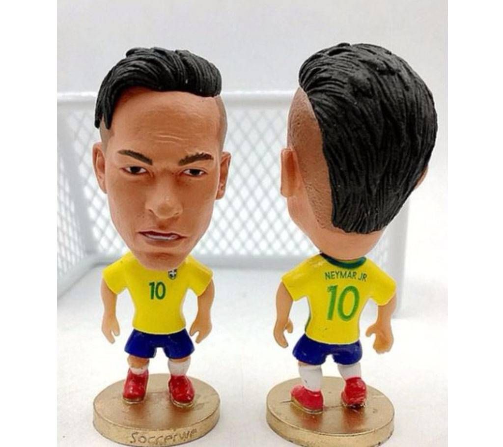 Soccerwe Football Team  6.5 Cm Height Resin  Action Figure Toys
