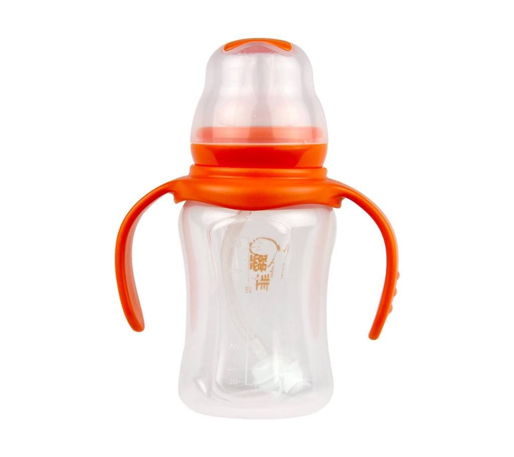 Lufei Satndard Caliber PP  Orange Feeder Bottle 150 ml