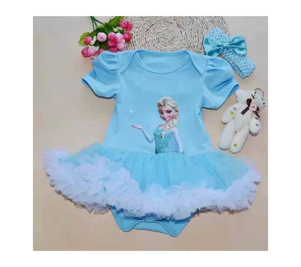 Fashionable Queen Elsa Romper for Newborn-Infant-Toddler Babies