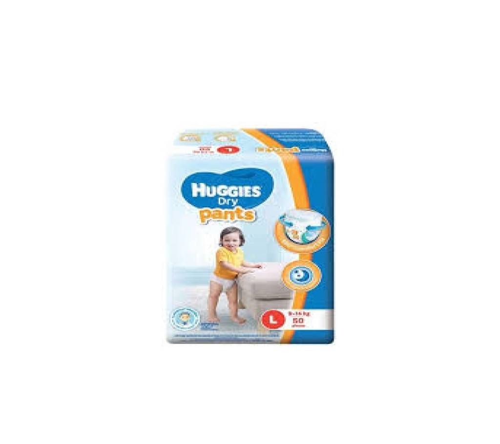 Dry Pants Large (9-14)Kg - 50 Pcs 2 kg