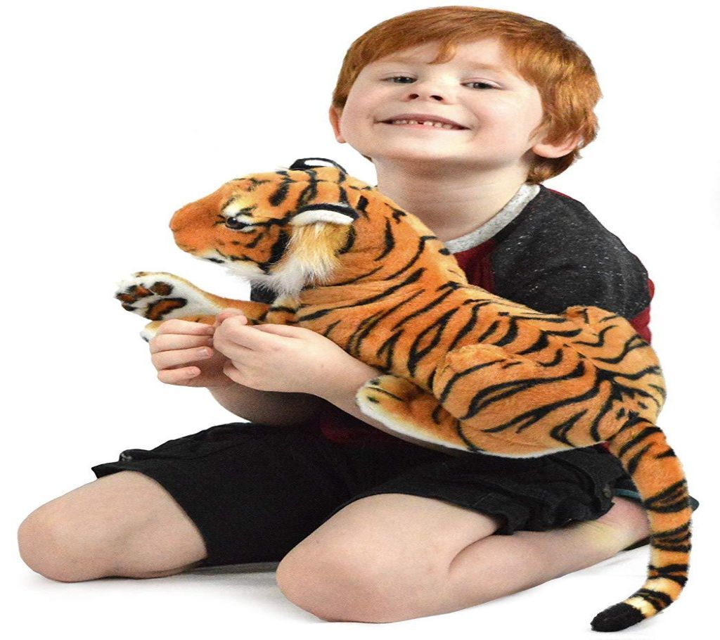 Tiger Stuffed music Animal Toy - Yellow 200 g