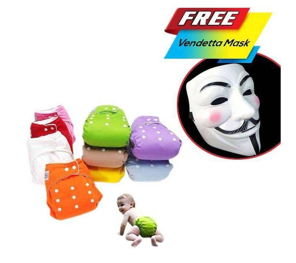 One Size Pocket Cloth Diaper(Mask free)