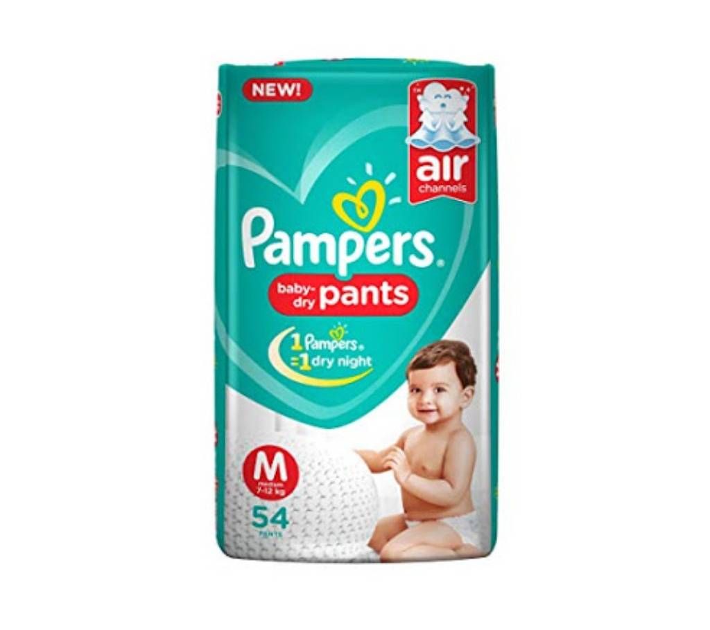Pampers pants M (7-12)kg - 54 Pcs