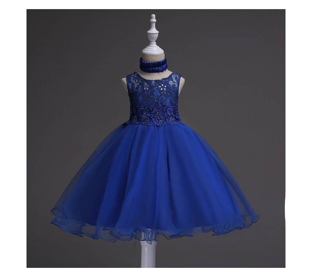 Party Dress-Blue - AKD1721
