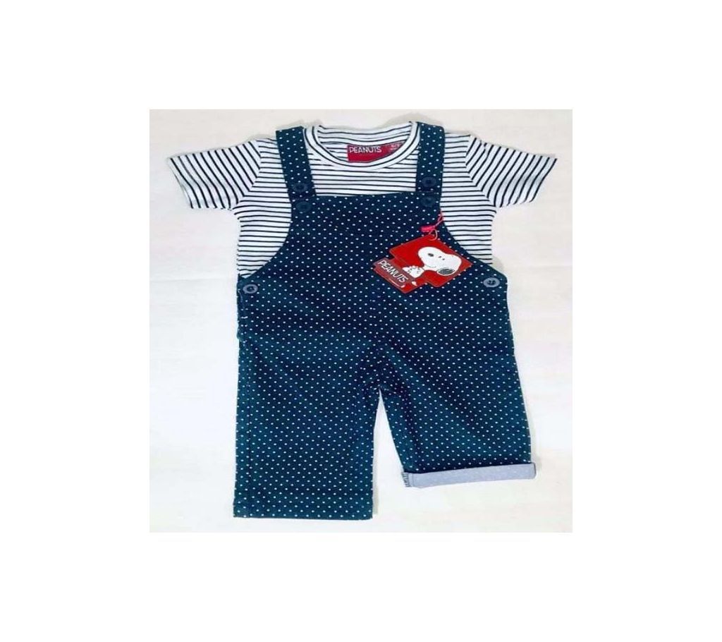 Boys Girls Stylish Navy Blue Ramper
