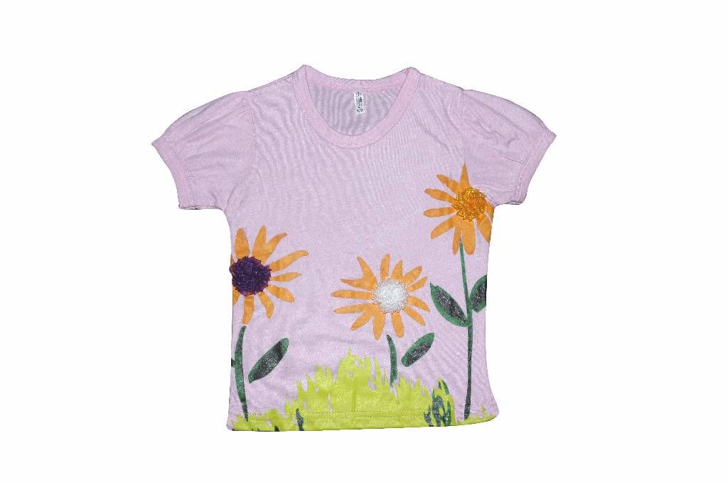 Baby Girls Half Sleeve T-shirt  