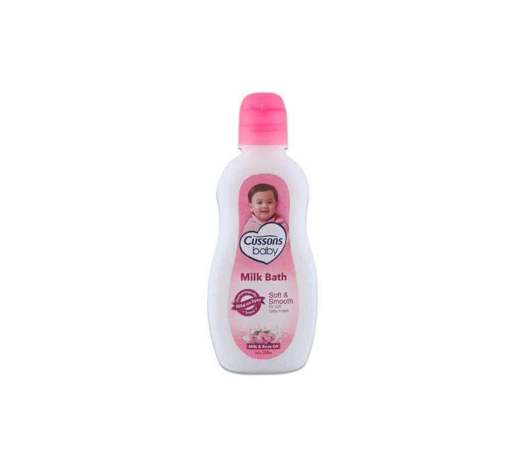 CUSSONS BABY Milk Bath - Soft And Smooth 200 ML (Indonesia)