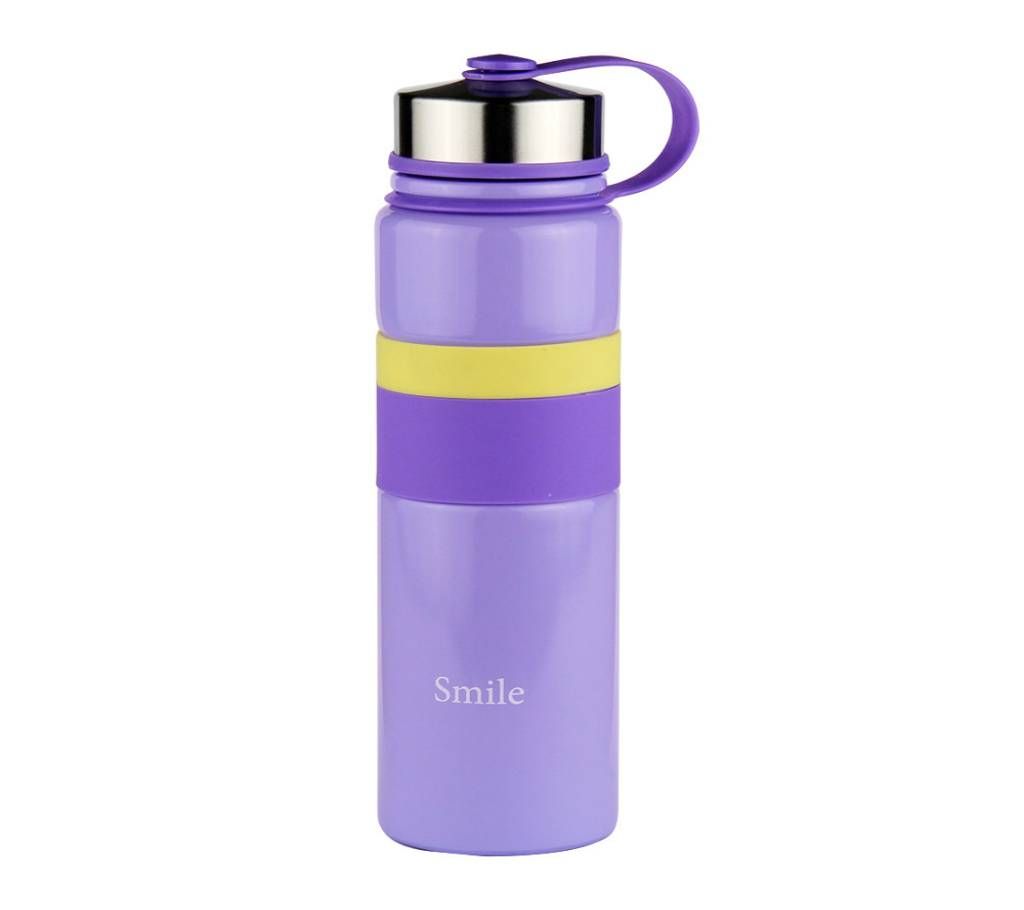 Violet Smile  Stainless Steel  Cup Flask