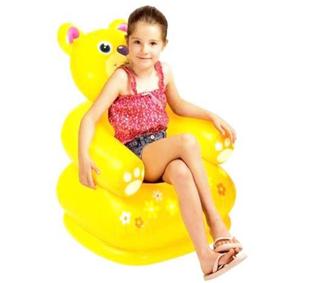 Inflatable teddy bear chair 