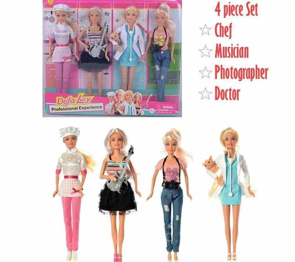 Doll Defa Lucy 4 Pieces Set 8405