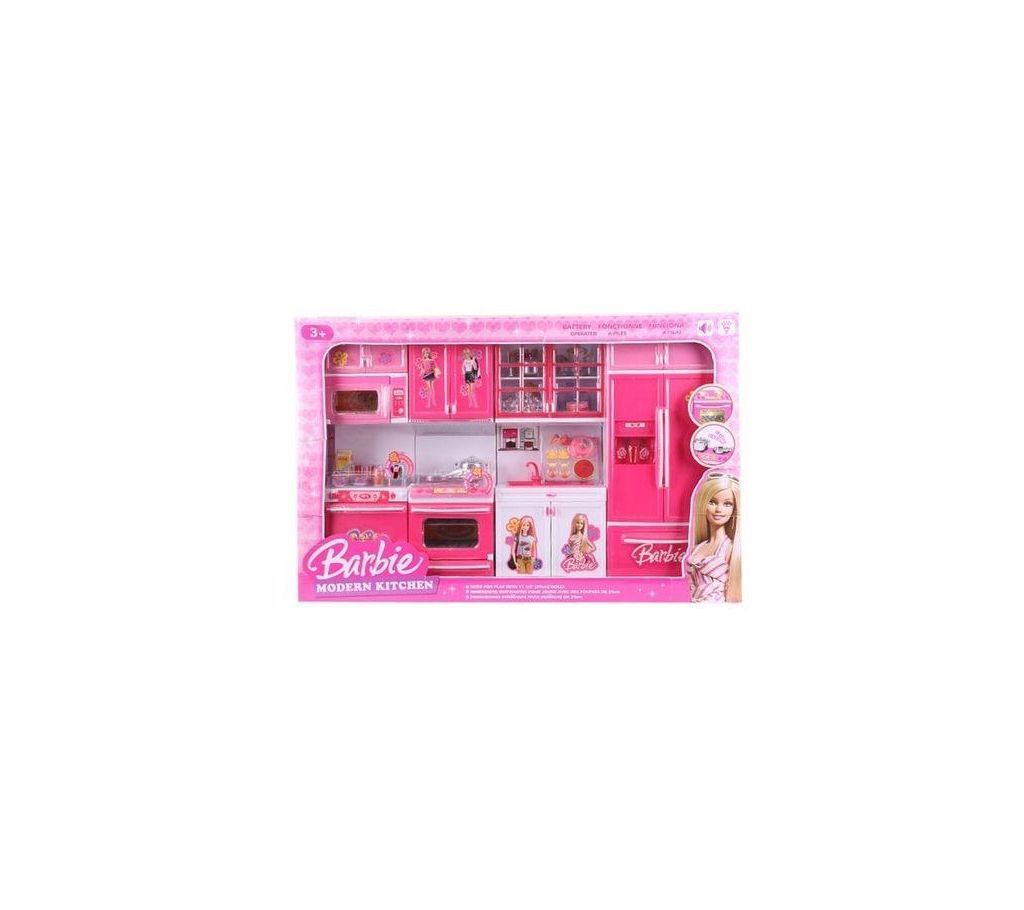 Barbie Modern Kitchen Toy Set