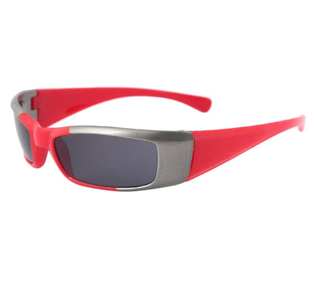 Red and Silver Color Sunglasses For Kids