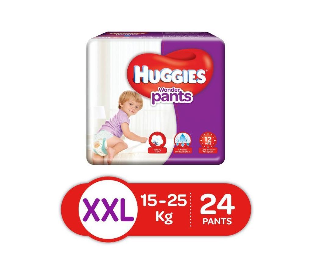 Huggies Wonder XXL 24Pcs (15-25) Kg
