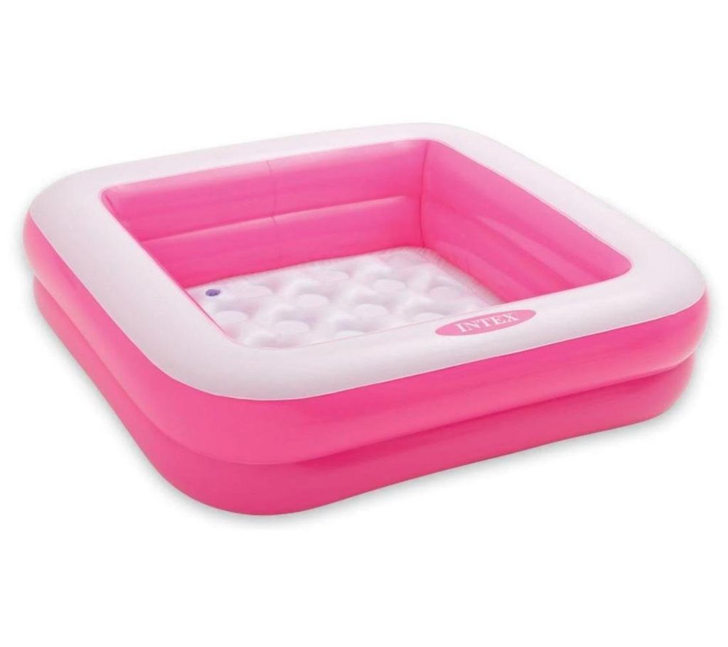 Intex Baby Bath Tub Square Pink
