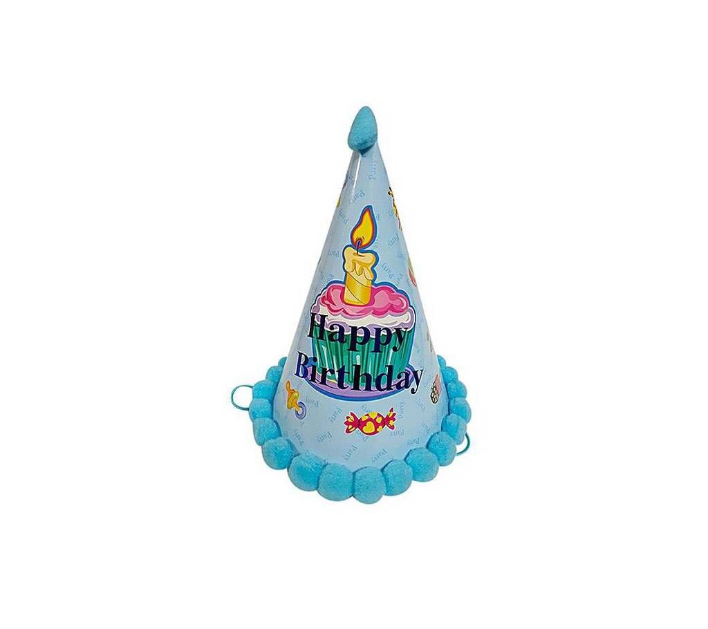 Birthday Hat Cute - Blue