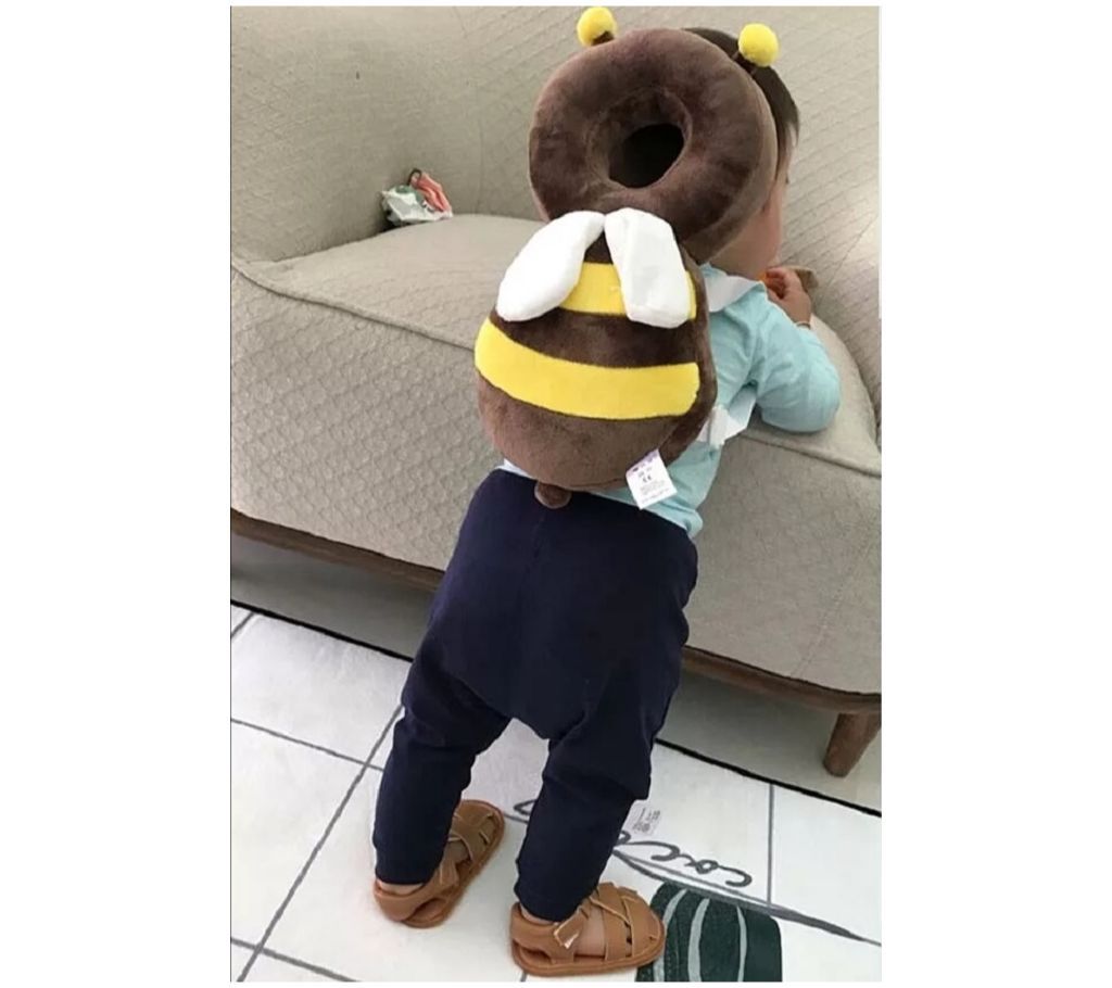 Baby head protector pillow-bee
