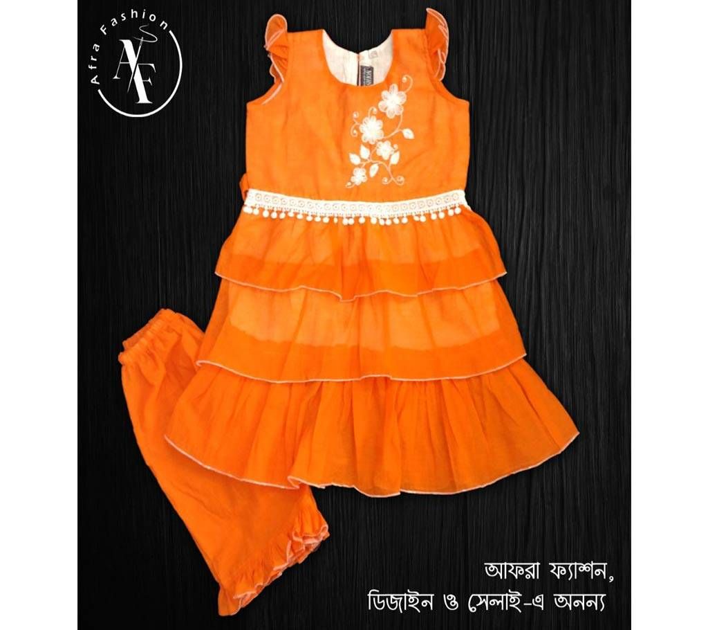 Ready-made Frock and Three quarter Pant