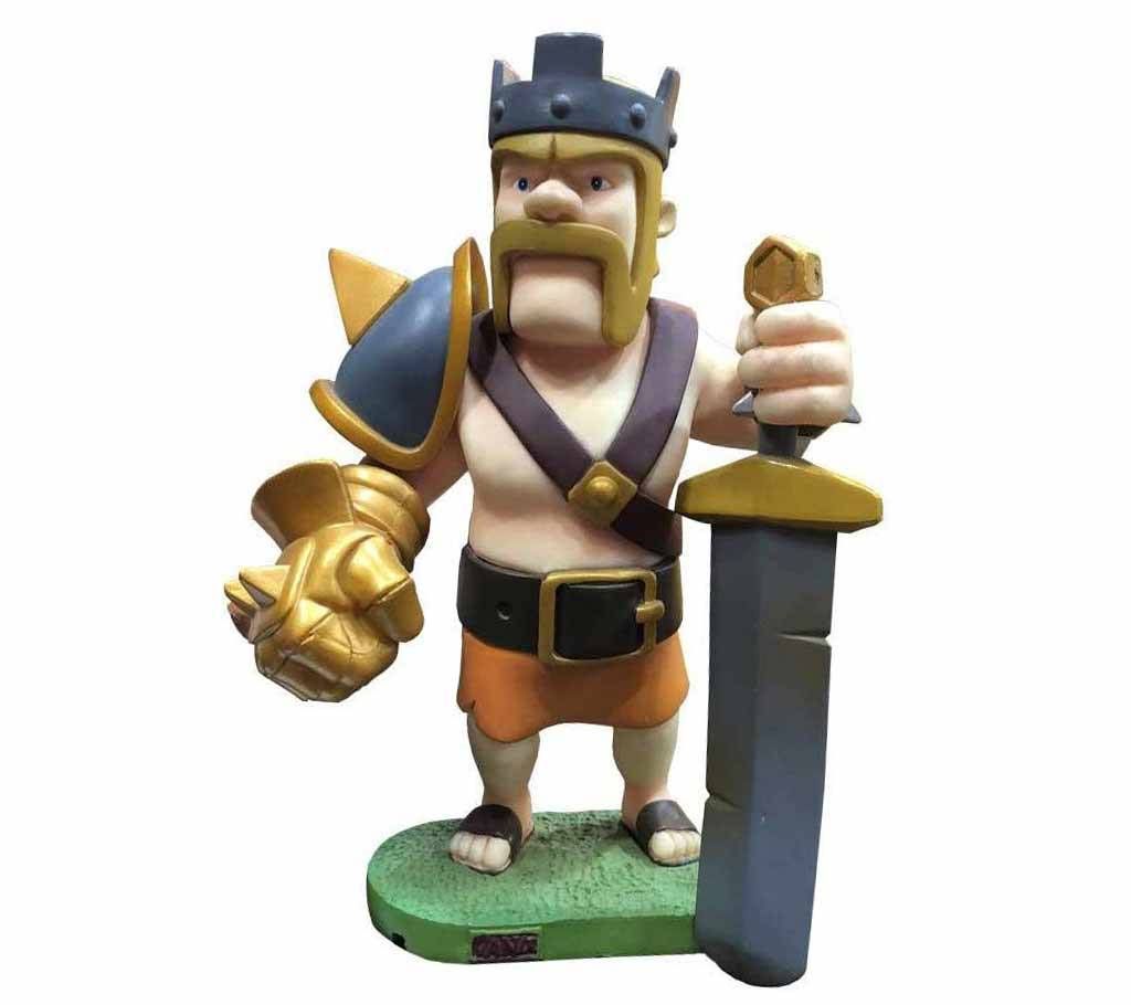 Action figure Super cell character COC - Barbarian king