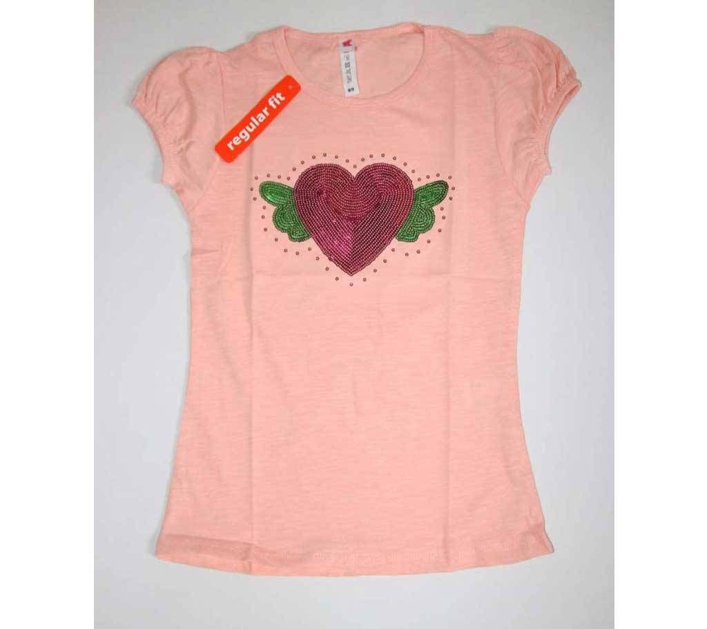 Cute Love Butterfly Girls Tshirt
