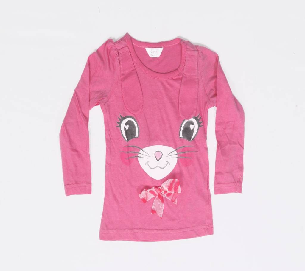Baby Girl Full sleeve Kitten T-Shirt