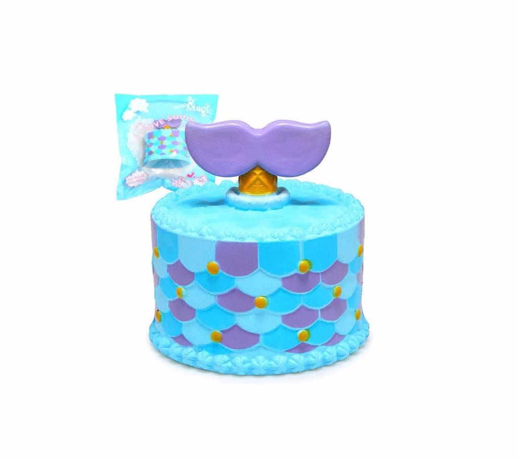 Jumbo Squishy Cute Mermaid Cake Squishies Super Slow Rising Cream Scented