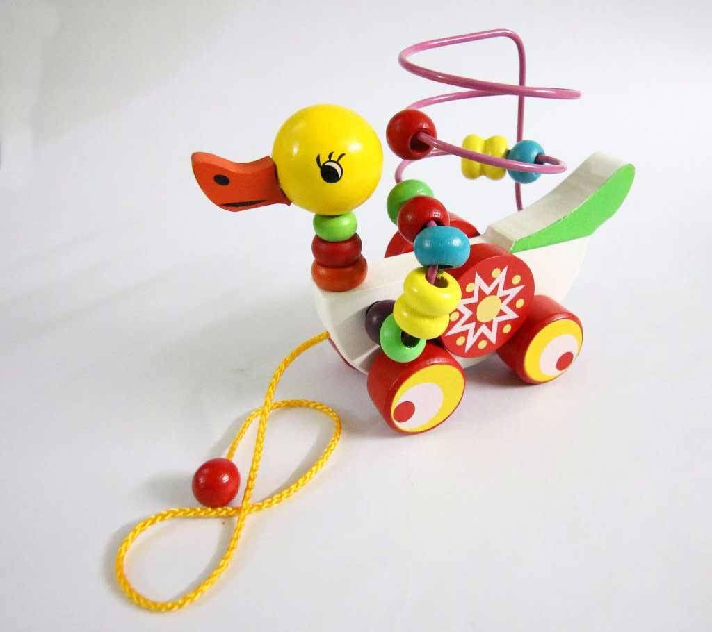 Wooden Duckling Bead Maze