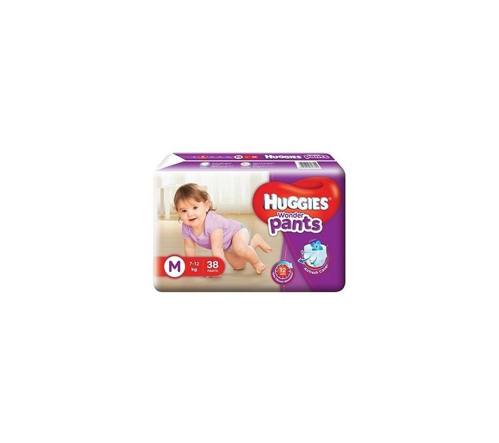 Huggies Wonder Pants for Baby - M (7-12 Kg) 