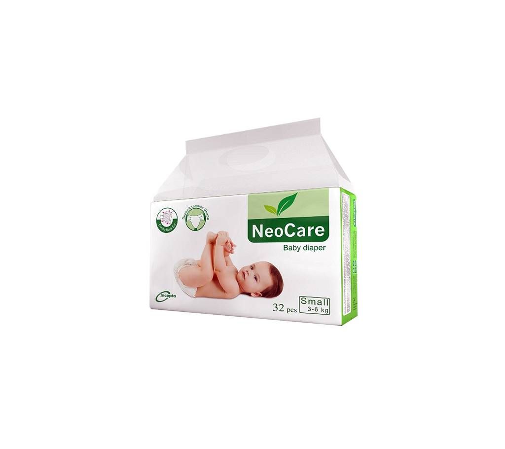NeoCare Belt System Diaper(3-6kg)S32pcs