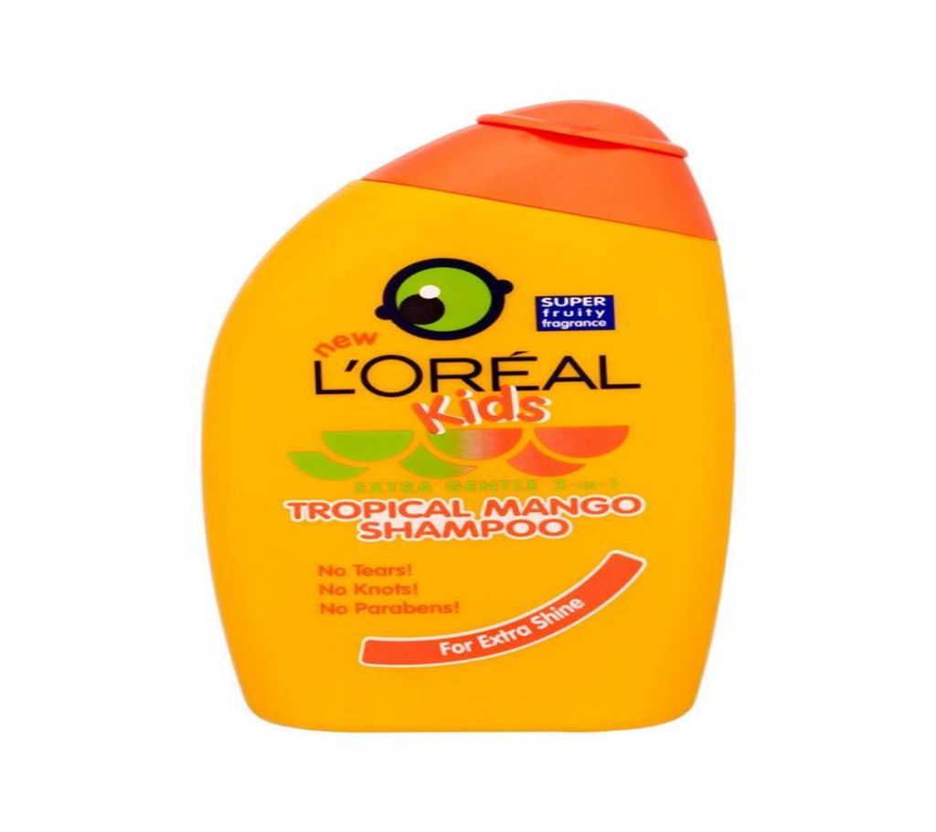 LOreal Kids Tropical Mango Shampoo 250ml