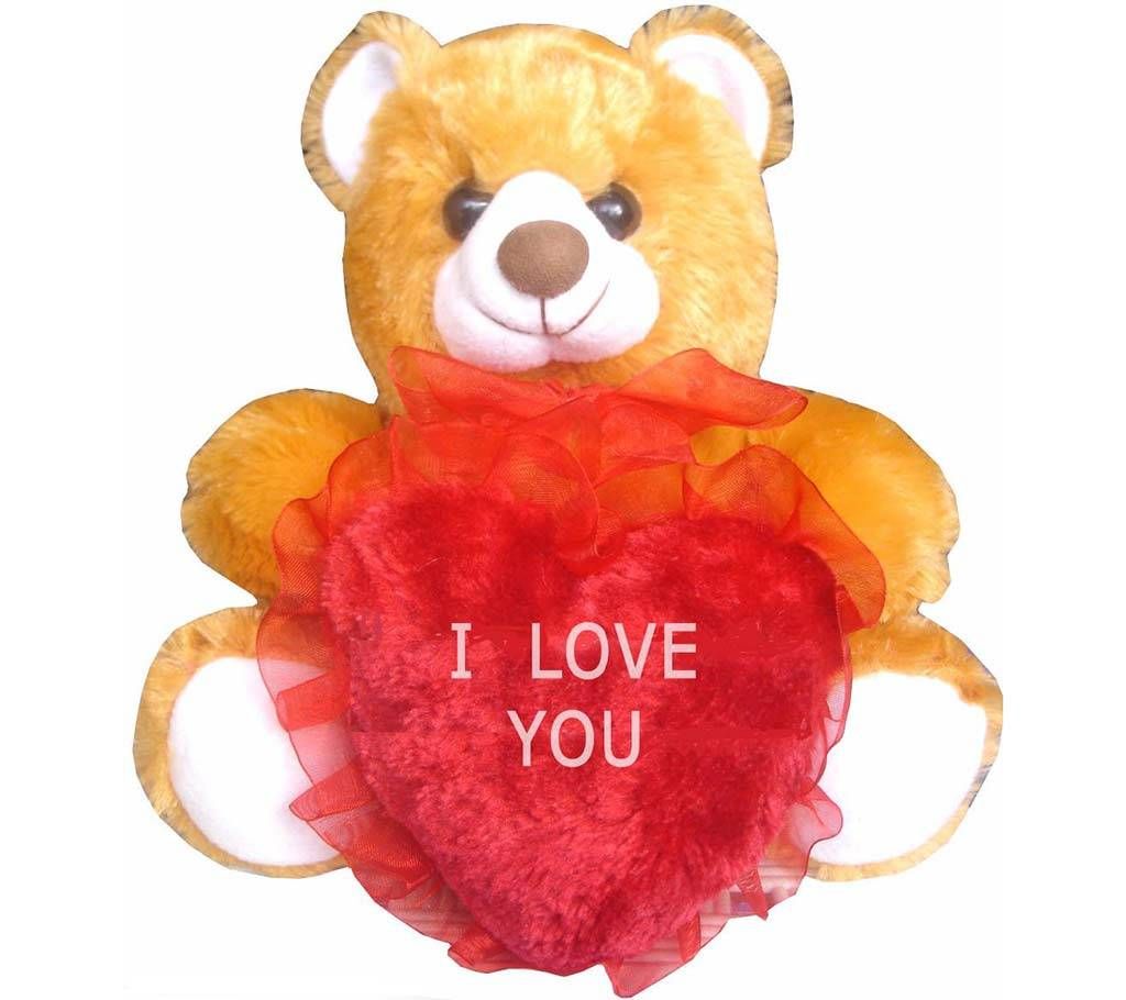 Heart shaped I Love you pillow