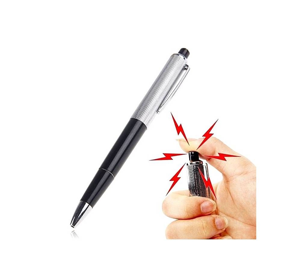 Electric Shock Pen - Silver and Black