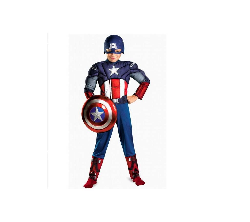 Captain America Dress for Kids