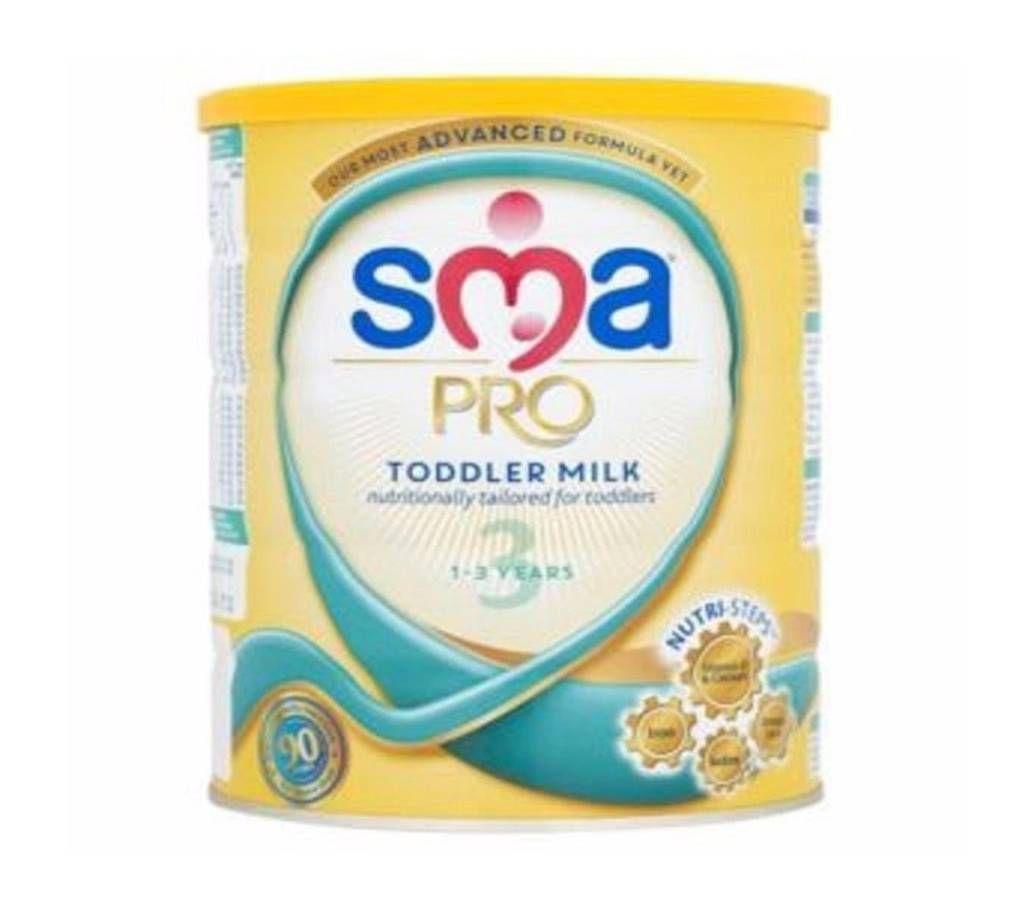SMA 03 Growing Up Milk Powder For 1 - 2 Years - 800 gm - UK