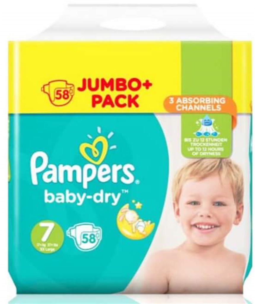 Pampers jumbo pack (uk) belt-style diaper -7