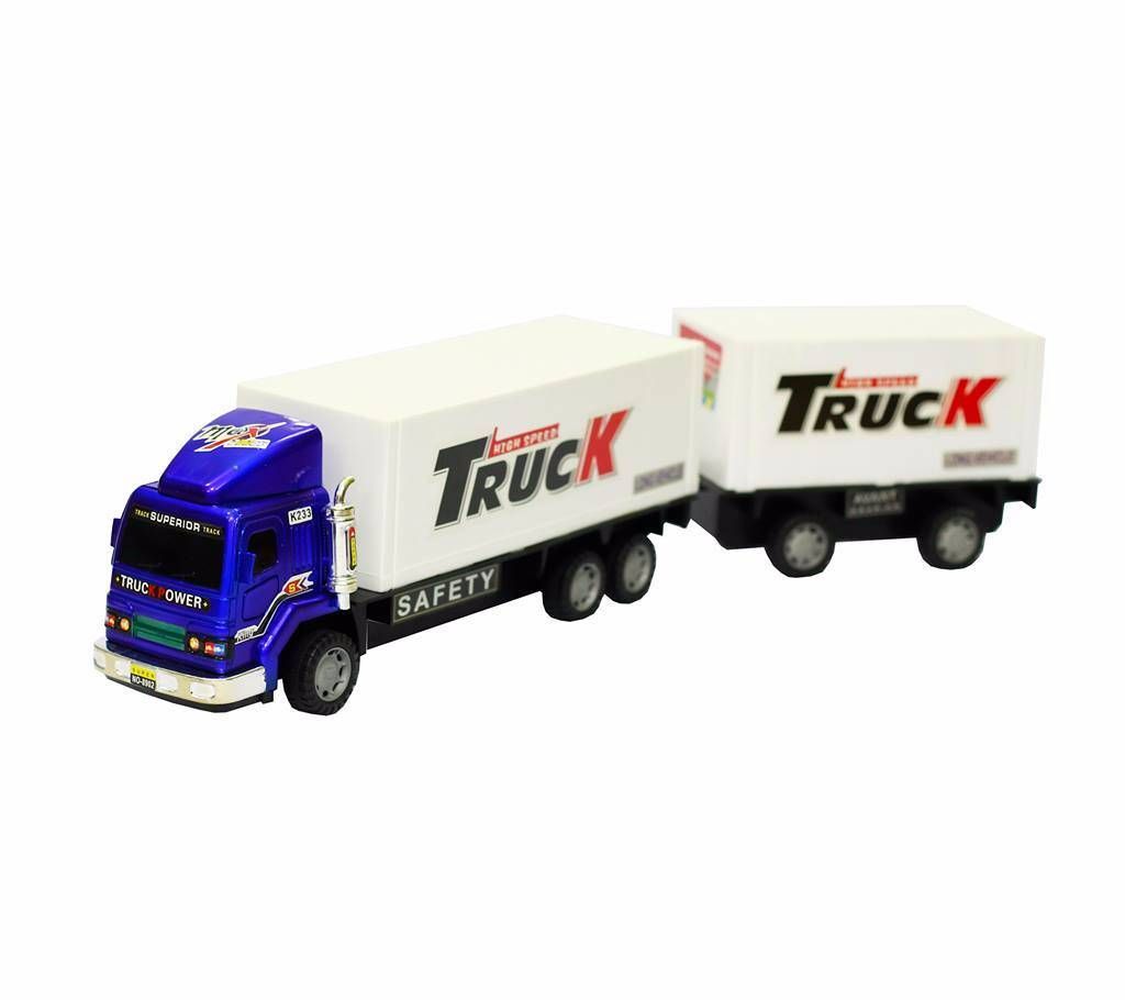 Blue Friction Ten Wheeler Lorry