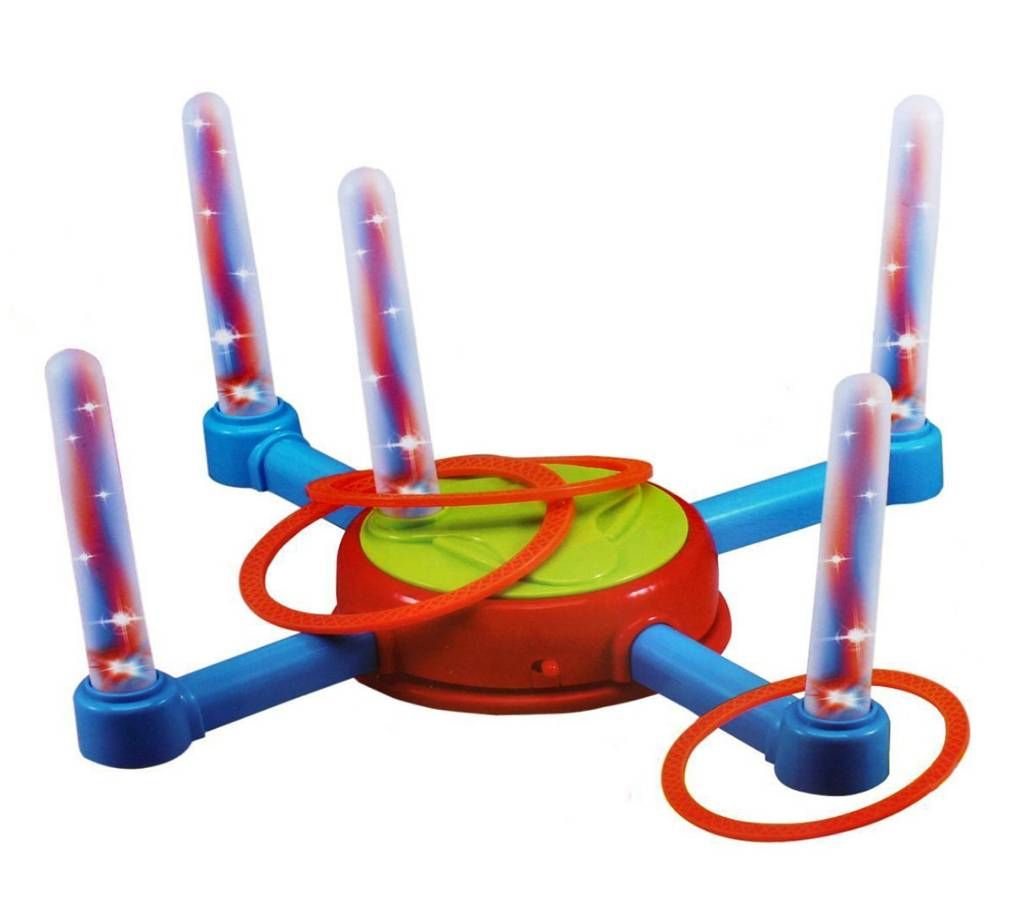 Jin Shi Musical Ring Toss Game [Multicolor]