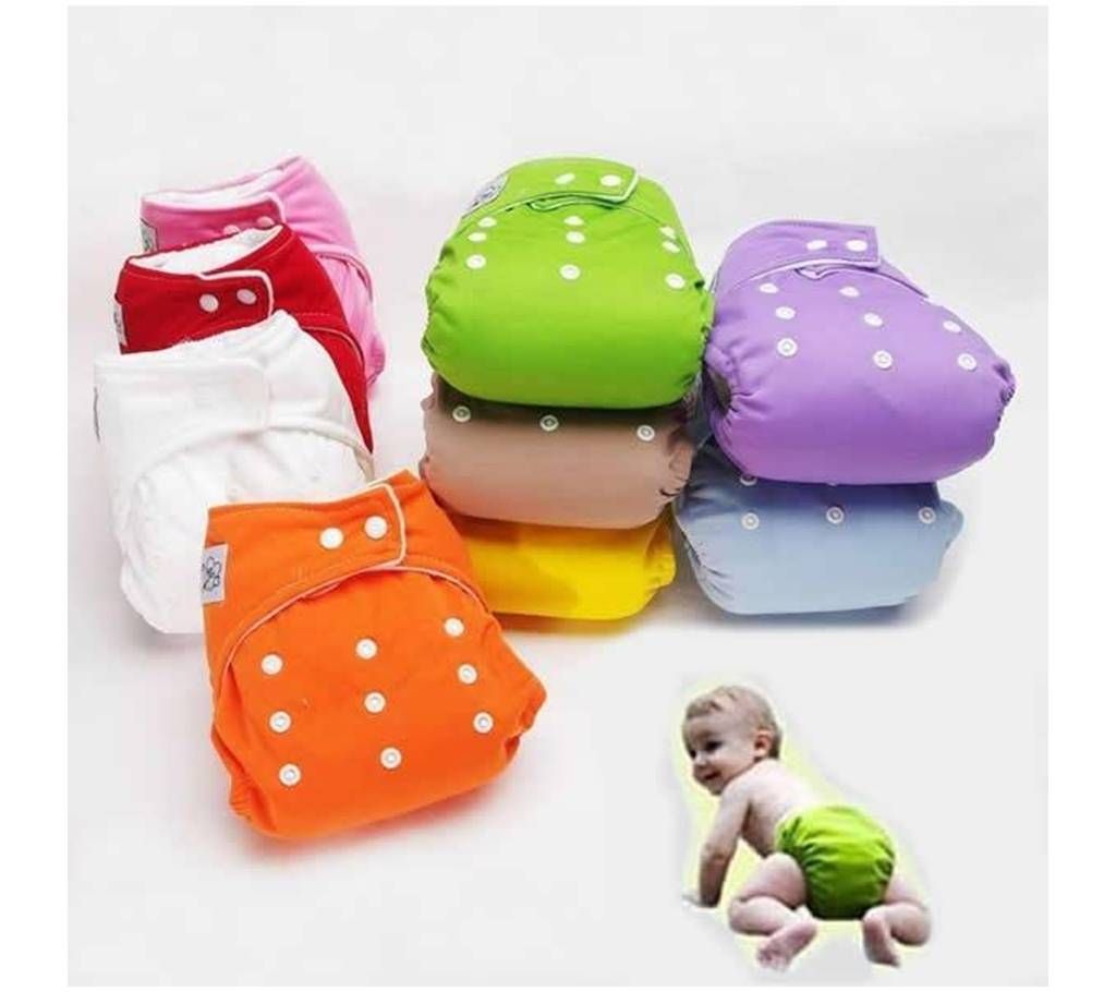 One Size Pocket Cloth Diaper Washable Reusable - 1 Piece 