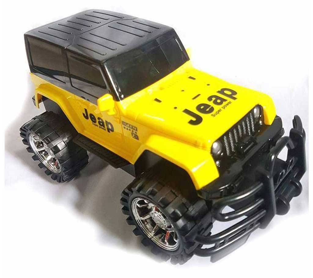 Friction Powered Police Jeep For Kids 