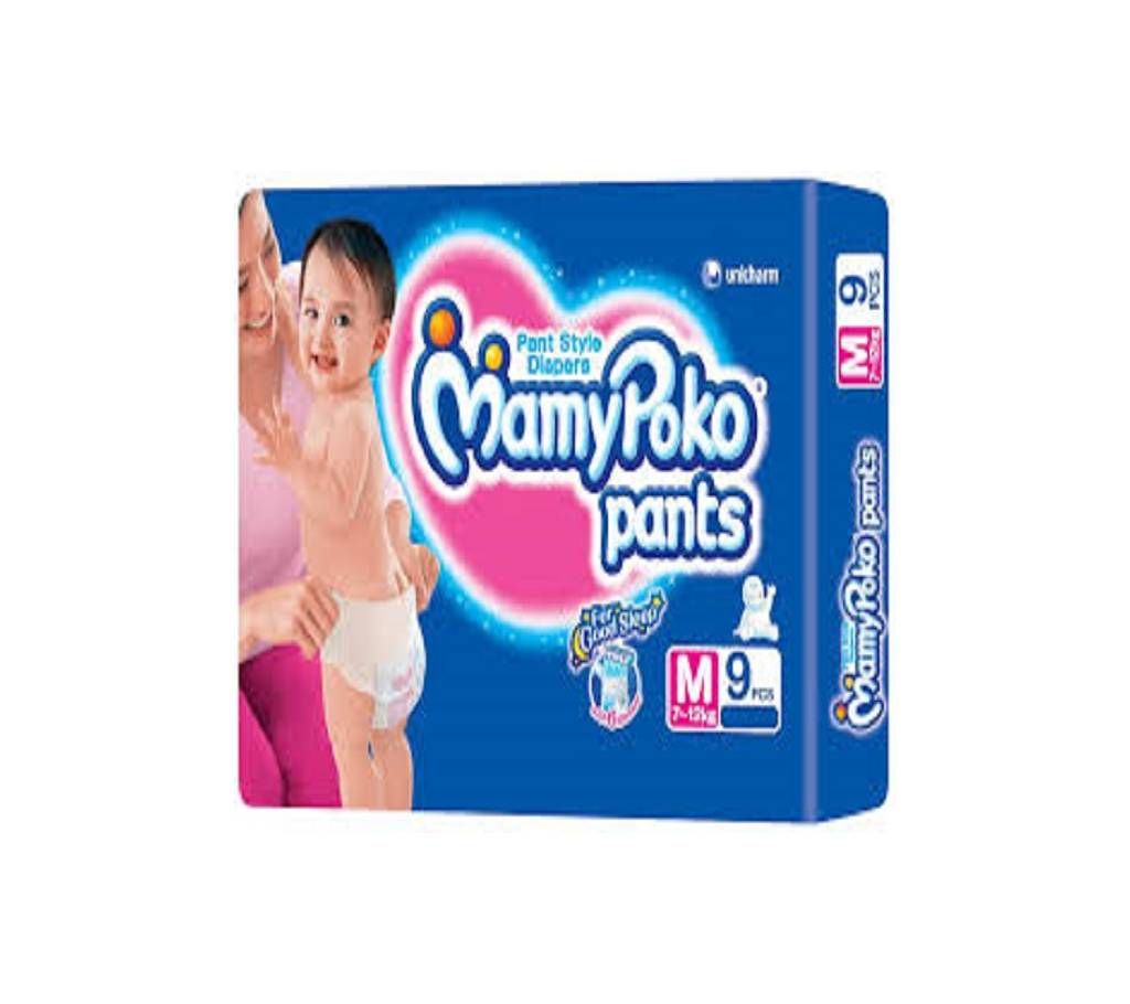 MAMYPOKO PANT DIAPER 9PCS Standard(7-12KG)