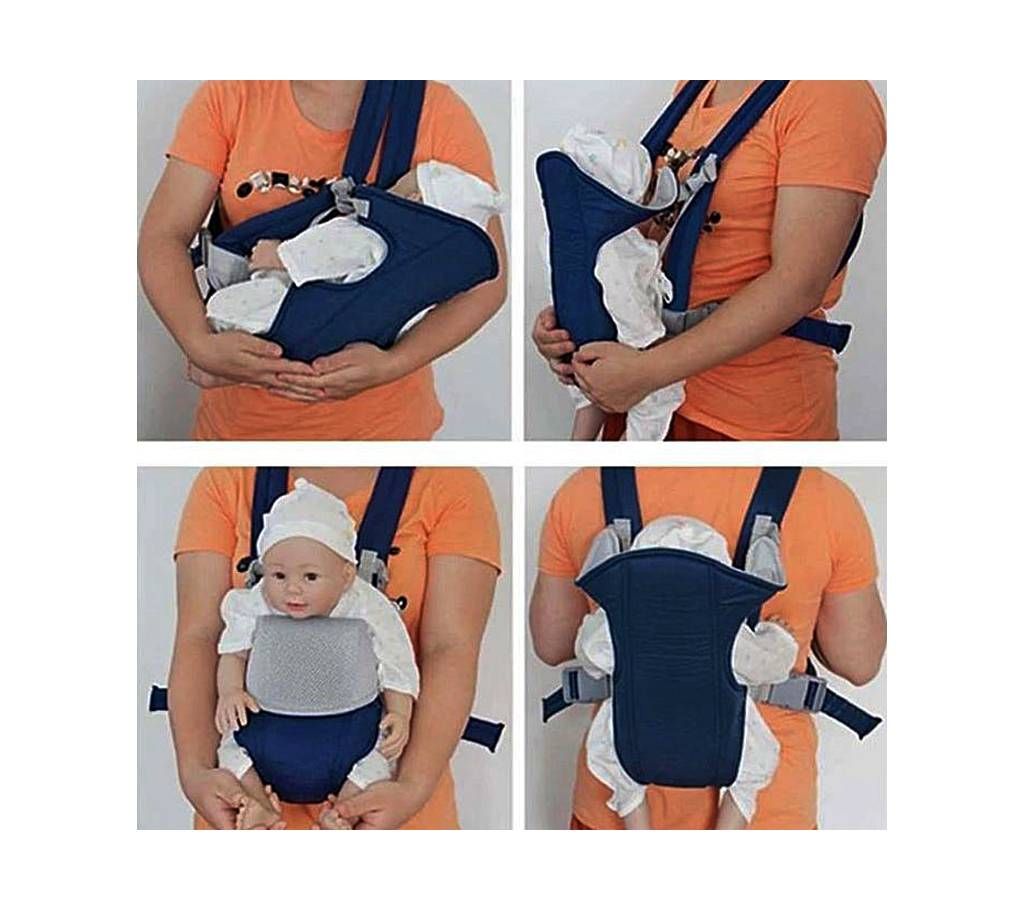 Newborn Baby Carrier Backpack - Navy Blue
