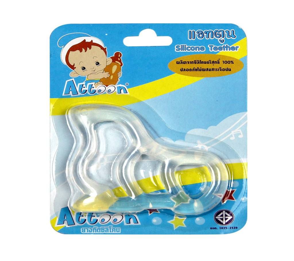 ATTOON Animal SHAPE SILICON BABY TEETHER