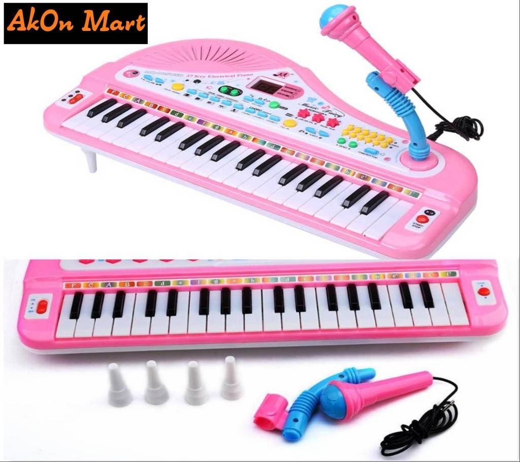 Multi-function Electronic Organ Keyboard Piano with Microphone Kids Children Educational Toy