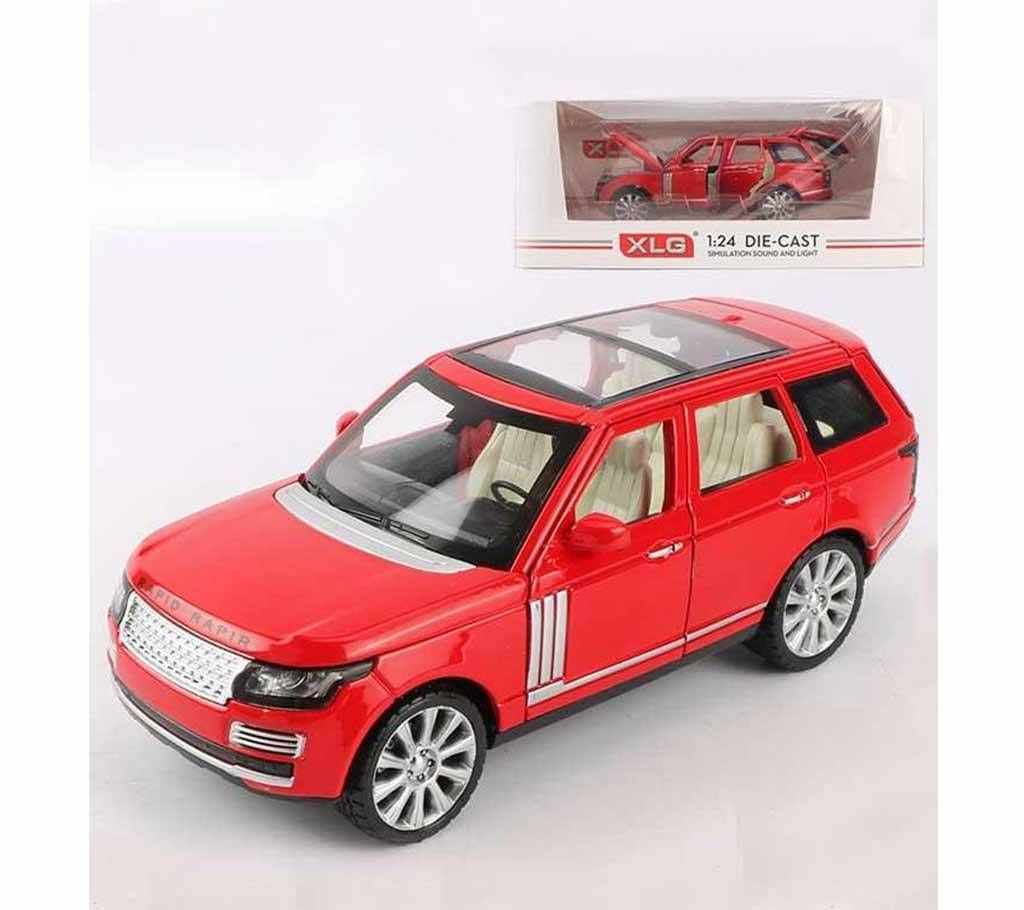 Die-cast Land Rover Rapid Rapir XLG SUV 1:24 Car Model