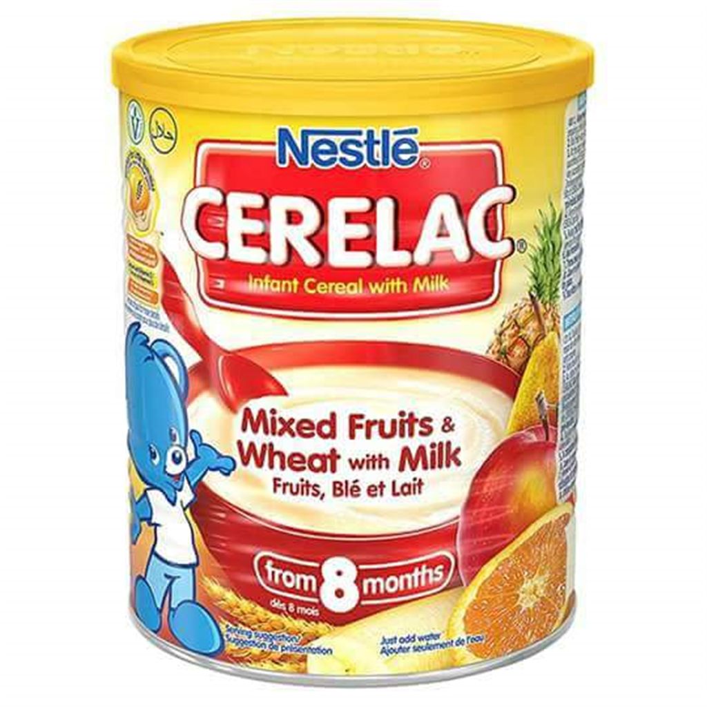 Nestle Cerelac Mixed Fruits & Wheat With Milk UK