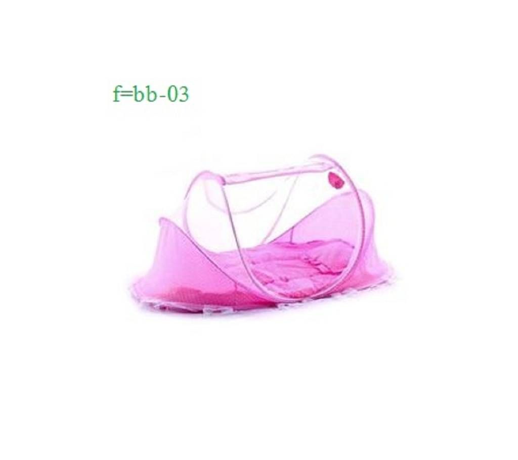 Baby soft bed with mosquito net- bb-03