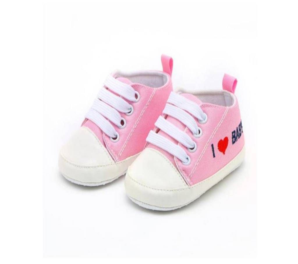 First Walkers  newborn Baby Girls shoes (0-6 Months Baby)